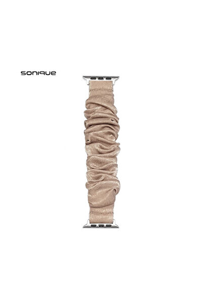 Other Σονίκ Σκρανσί Υφασμάτινο Λουράκι Μπεζ (Apple Watch (42/44/45/49MM) - Ap...