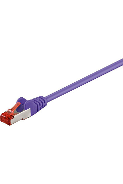 goobay Καλώδιο Ethernet S/FTP Cat.6 Gigabit 50μ Μωβ Κωδικός: 93544
