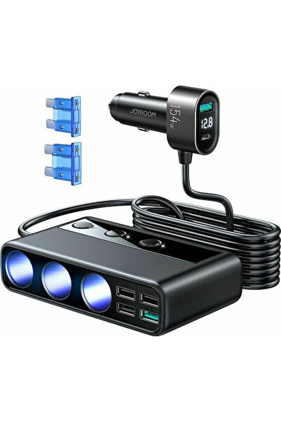Joyroom JR-CL06 Φορτιστής Αυτοκινήτου 154W 3A Γρήγορη Φόρτιση με Θύρες: 5xUSB...