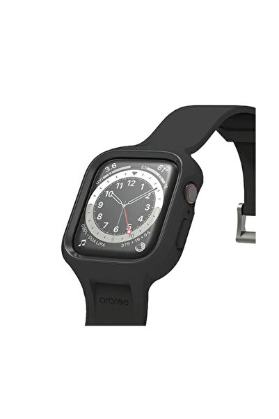 Araree Πλαστική θήκη σε μαύρο χρώμα για Apple Watch 44/45mm
