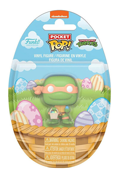 Funko Πόκετ Ποπ! Εφηβικές Μεταλλαγμένες Χελώνες Νίντζα - Πασχαλινό Αυγό: Μιτσ...