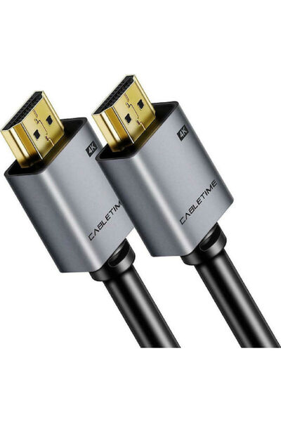 Cabletime AV566 HDMI 2.0 Καλώδιο Premium Υψηλής Ταχύτητας 4K 60Hz HDR HDMI Αρ...