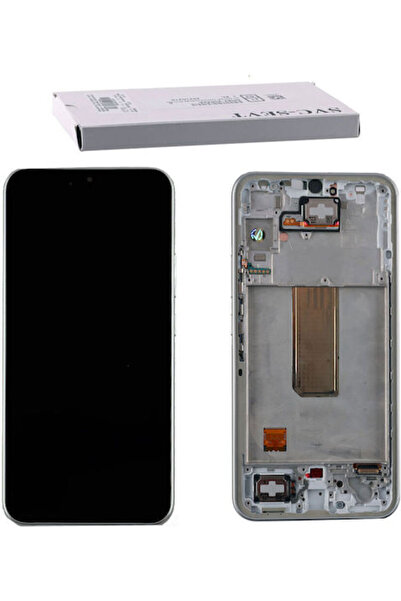 Samsung Οθόνη με μηχανισμό αφής για A34 5g A346b Ασημί Κωδικός: GH82-31200B