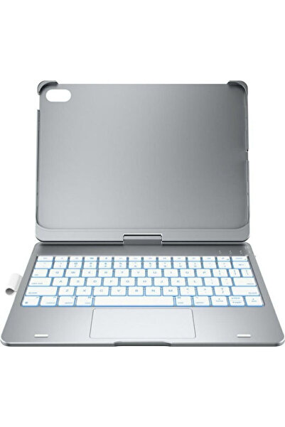 typecase Θήκη Flexbook Πληκτρολόγιο Αφής iPad 11 A16 2025 iPad 10.9 2022 Ασημ...