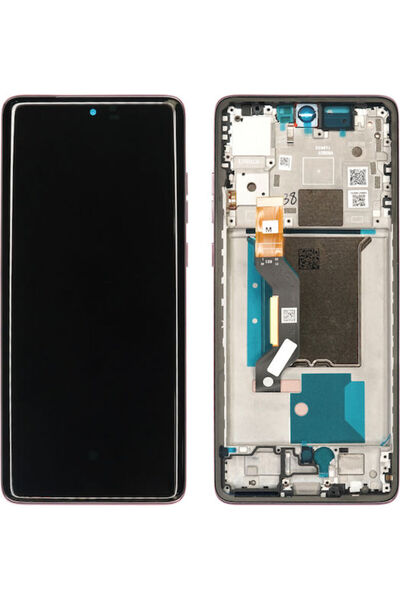Motorola Οθόνη με μηχανισμό αφής για Edge 60 Fusion, Pantone Zephyr (Ροζ) Κωδ...