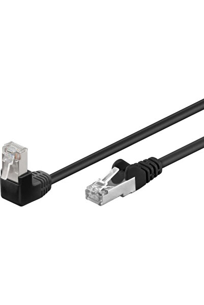 goobay Καλώδιο Ethernet F/UTP Cat.5e 0.5μ Μαύρο Κωδικός: 94186