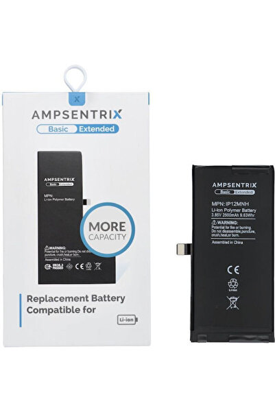 Other Ampsentrix Συμβατή Ανταλλακτική Μπαταρία για iPhone 12 Mini