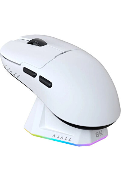 Ajazz AJ159 PRO Ασύρματο Ποντίκι Gaming 26000 DPI Λευκό