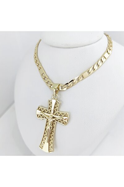 Milena Colier BARBATESC Placat cu Aur 14k - Lungime 60 cm