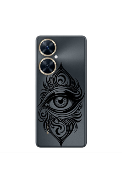 Other Huawei Nova 11i Eye patterned drawing Transparent Silicone TPU Θήκη