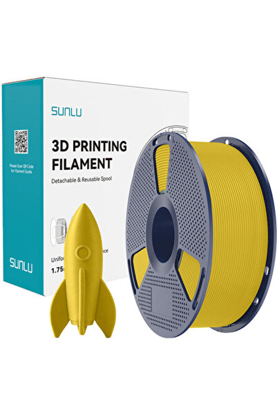 Sunlu Κίτρινο Νήμα PLA για 3D Εκτυπωτή