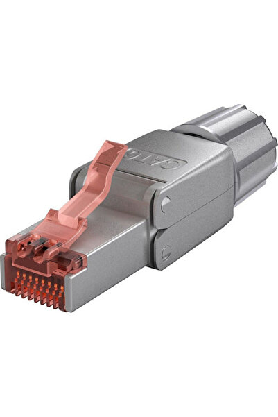 goobay Υποδοχή RJ45 Cat 6, Θωρακισμένη STP, Συναρμολόγηση χωρίς εργαλεία