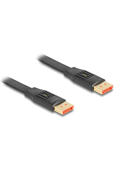 DELOCK Καλώδιο DisplayPort αρσενικό - DisplayPort αρσενικό 2μ Μαύρο (81006)