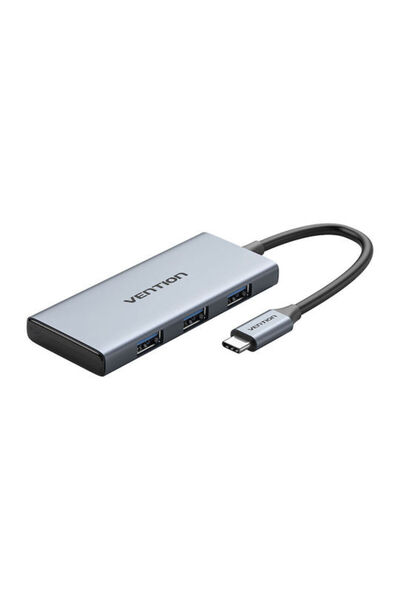 Vention Σταθμός σύνδεσης USB-C με HDMI 4K PD Γκρι (TOOHB)