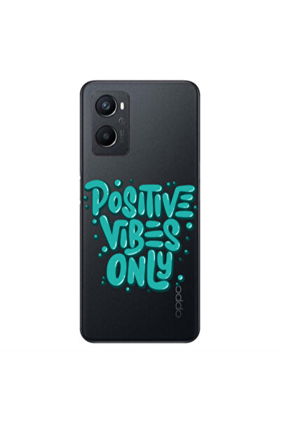 Other Oppo A 96 Positive Vibes Only Transparent Silicone TPU Θήκη