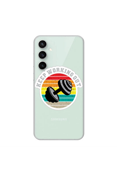 Other Samsung S24 Plus Keep working out Transparent Silicone TPU Θήκη