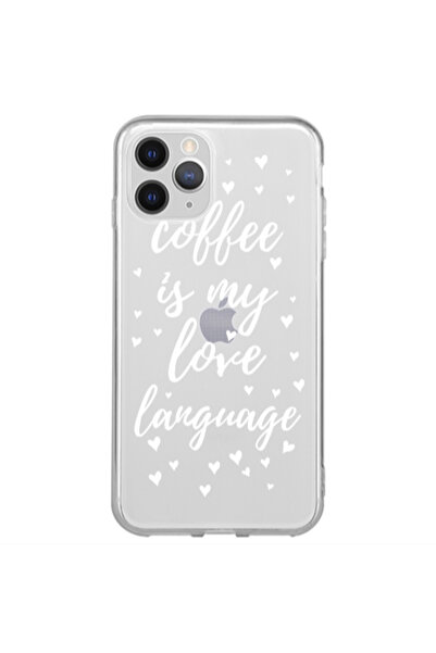 Other Apple iPhone 12 Pro Max Coffe is my love language Transparent Silicone ...