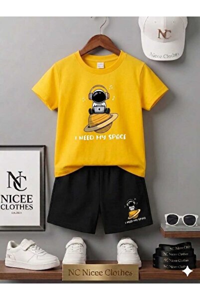 NC Nicee Clothes ΚΑΛΟΚΑΙΡΙΝΟ ΠΑΙΔΙΚΟ ΜΠΛΟΥΖΑΚΙ ΚΑΙ ΣΟΡΤΣ UNISEX (ΜΕ ΣΤΑΜΠΑ UZ...