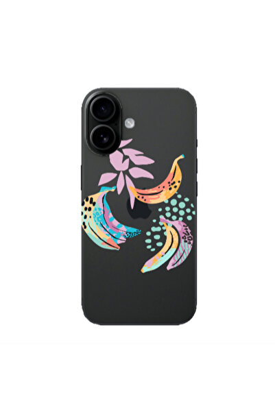 Other Apple Iphone 16 plus Banana Transparent Silicone TPU Θήκη