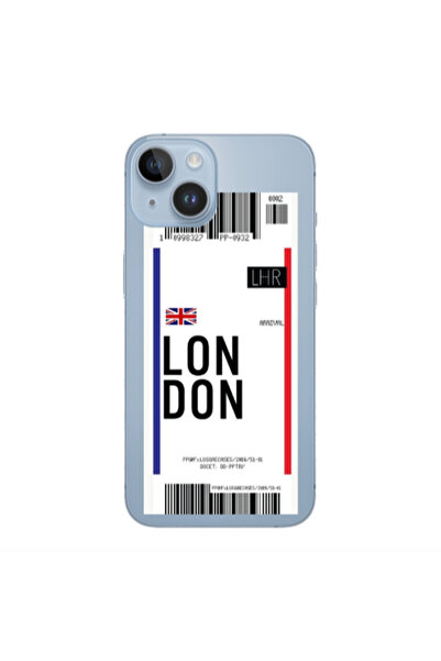 Other Apple iPhone 14 Plus London Arrival Transparent Silicone TPU Θήκη