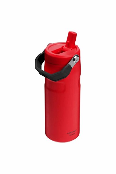 Stanley The IceFlow Flip Straw 2.0 Pipetli Termos Bardak 0,47 LT / 16Oz Kırmızı 10-12110-0211