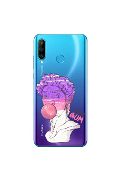 Other Huawei P30 Lite Pin Bubble Transparent Silicone TPU Θήκη