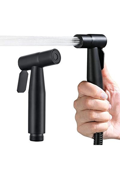 The Bros All Metal Handheld Bidet Sprayer, Matte Black, SUS304 Stainless Stee...