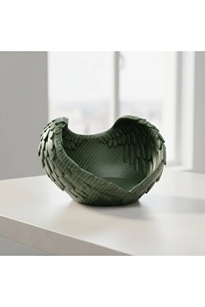 OEM Decorative Vase Small Object Holder Angel Wing Design