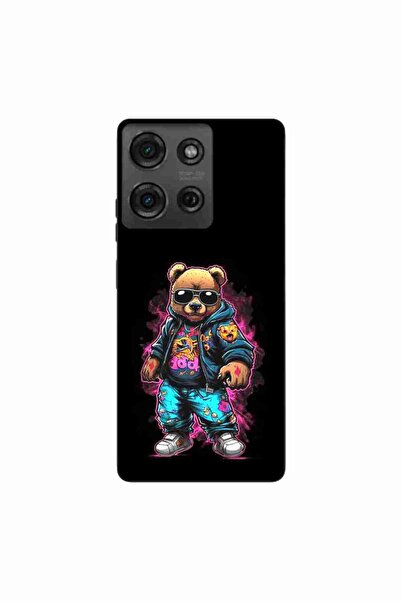 OEM Θήκη συμβατή με Motorola Moto G75 Σιλικόνης Gel TPU με σχέδιο Αρκούδας, Μ...
