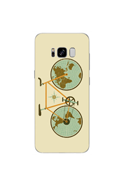 Other Samsung S8 Plus Bike map Transparent Silicone TPU Θήκη