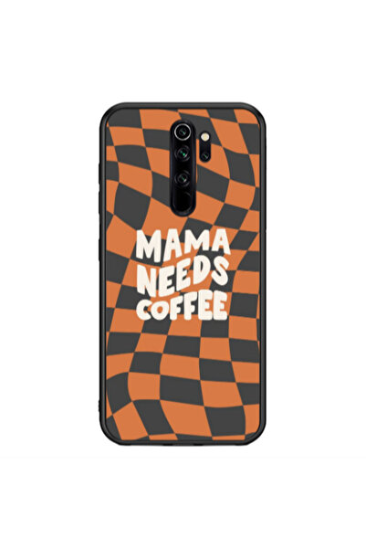 Other Xiaomi Redmi Note 8 Pro Mama needs coffee Black Glossy Θήκη