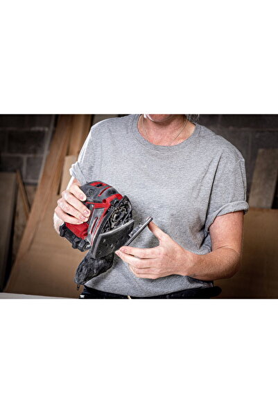 SKIL Red SKIL 3720 FD Compact Brushless Cordless Sander, 10,500 rpm, with 40 ...