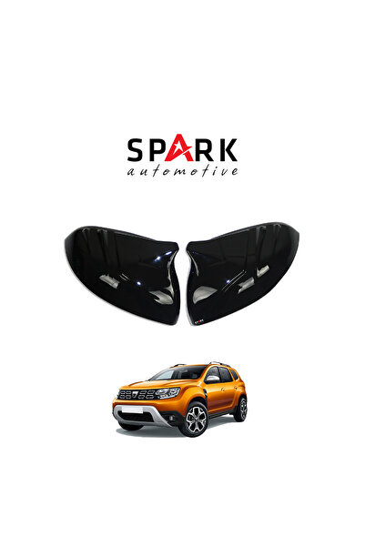 Spark Automotive Dacia Duster 2018-2024 Yıl Aralığı Uyumlu Ayna Kapağı 2 Parça
