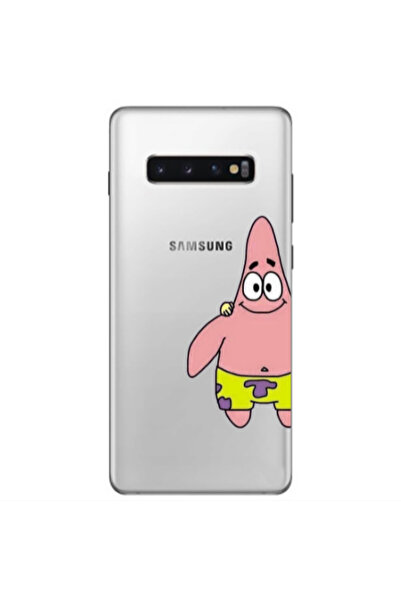 Other Samsung S10 Plus Spong 1 Transparent Silicone TPU Θήκη