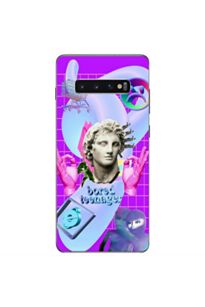 Other Samsung S10 Plus Bored Teenager Transparent Silicone TPU Θήκη