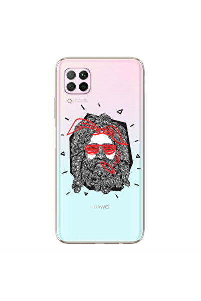 Other Huawei P40 Lite Cool glasses Transparent Silicone TPU Θήκη