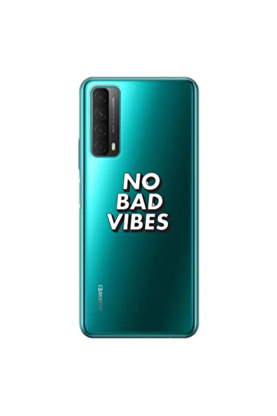 Other Huawei P Smart 2021 No bad vibes Transparent Silicone TPU Θήκη