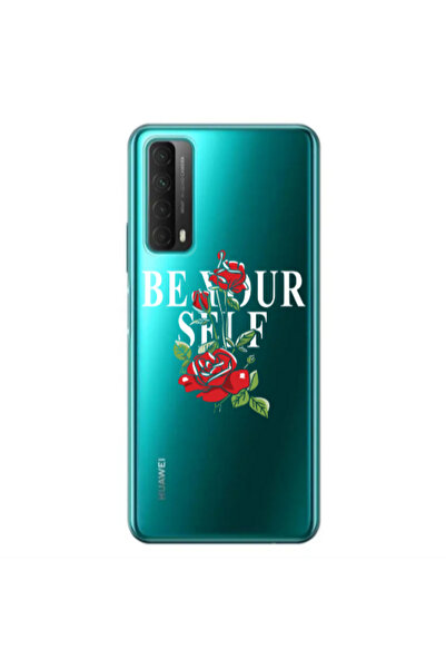 Other Huawei P Smart 2021 Be Your Self Transparent Silicone TPU Θήκη