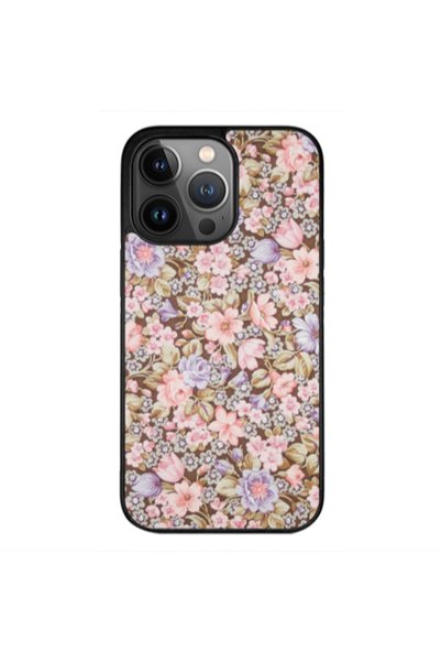Other Apple iPhone 12 Pro Blue Roses Black Glossy Θήκη