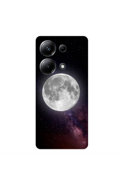 Other Xiaomi Poco M6 Pro 4G Moon and stars Transparent Silicone TPU Θήκη