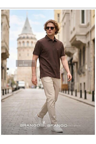 Brango Men's Polo Neck T-Shirt