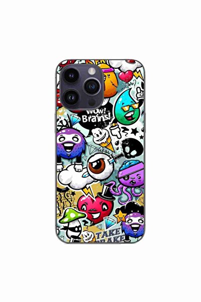 OEM Case compatible with Apple iPhone 15 Pro Max Silicone Gel Tpu Pattern Pop...