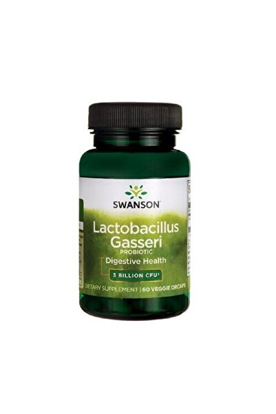 SWANSON Lactobacillus Gasseri 3 Billion CFU 60 Capsules -