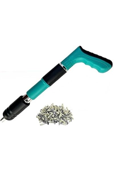 Trendily Pistol de bătut cuie Louis Yarton, pneumatic, verde, F7, 3x25mm, kit