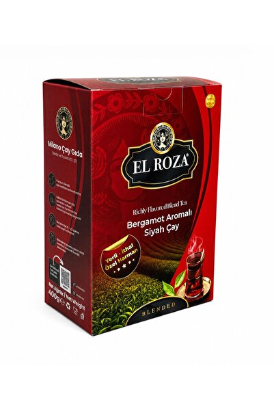 El Roza BERGAMOT AROMALI SİYAH ÇAY 400 GR