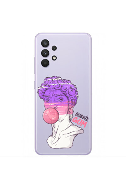 Other Samsung A32 4G Pin Bubble Transparent Silicone TPU Θήκη