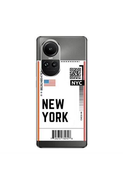 Other Oppo Reno10 5G New York NYC Transparent Silicone TPU Θήκη