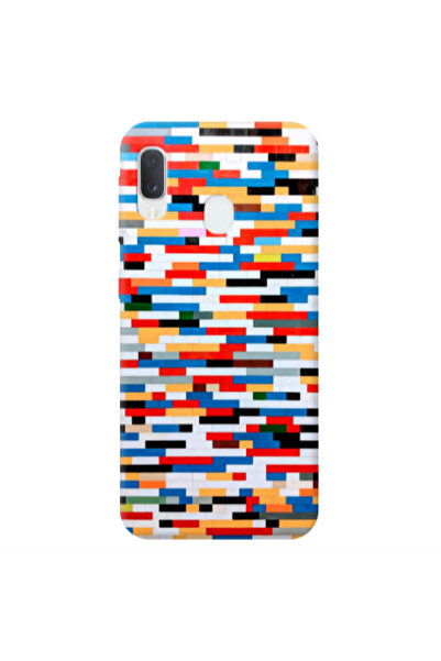 Other Samsung A20E Color chart Transparent Silicone TPU Θήκη
