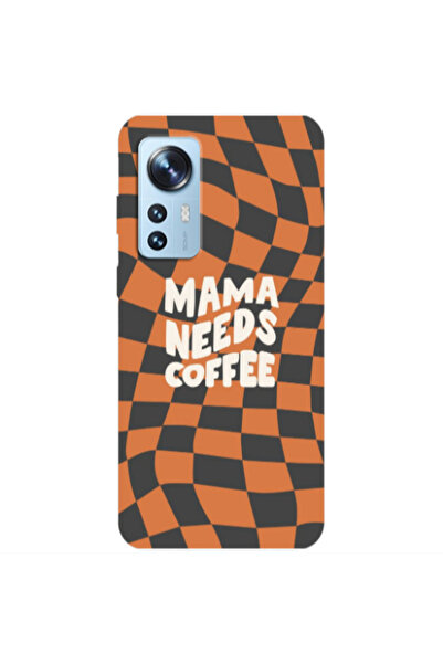 Other Xiaomi Mi 12 Pro Mama needs coffee Transparent Silicone TPU Θήκη