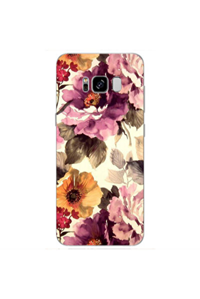 Other Samsung S8 Plus Daisies and roses Transparent Silicone TPU Θήκη